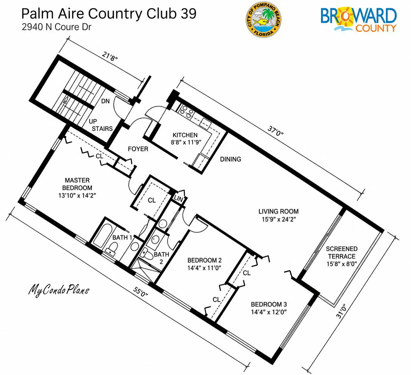 2940 N COURSE Drive #801