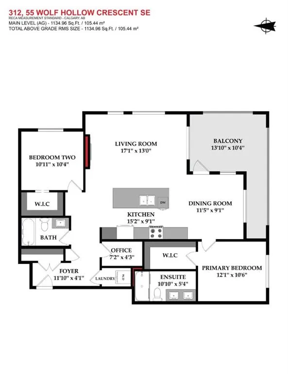 55 Wolf Hollow Crescent SE, #312