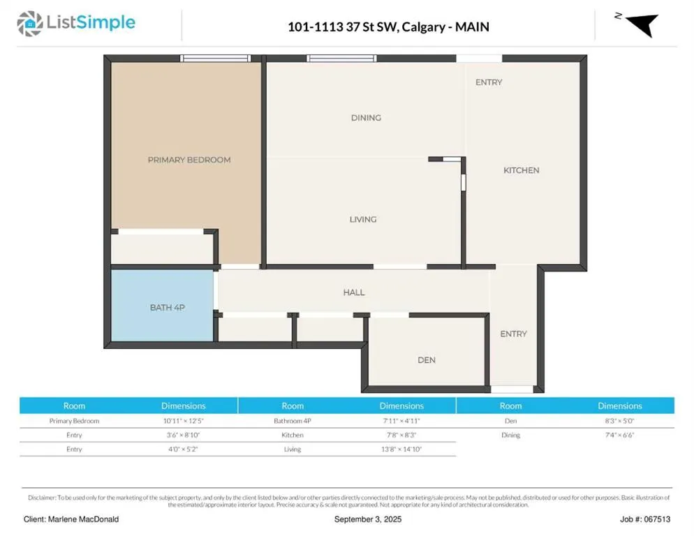 1113 37 Street SW, #101