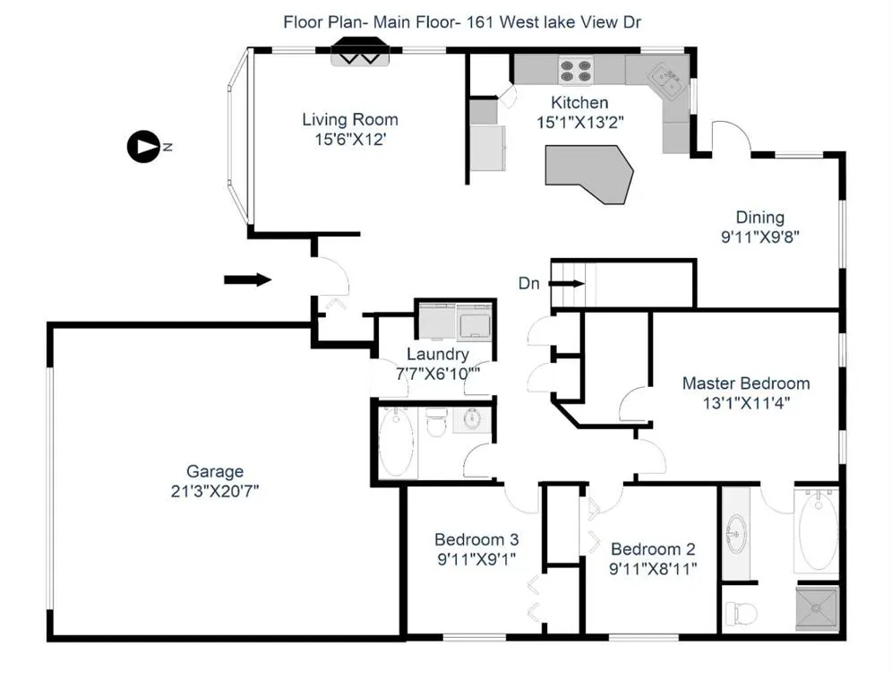 161 West Lakeview Drive