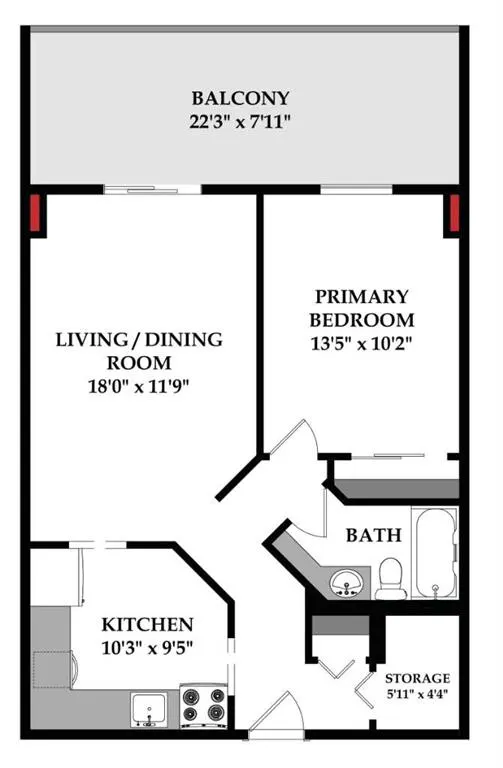 5204 Dalton Drive NW, #1105