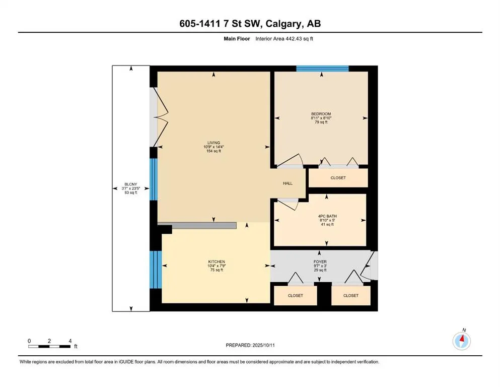 1411 7 Street SW, #605