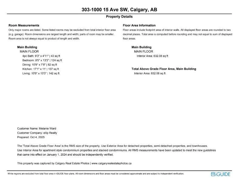 1000 15 Avenue SW, #303