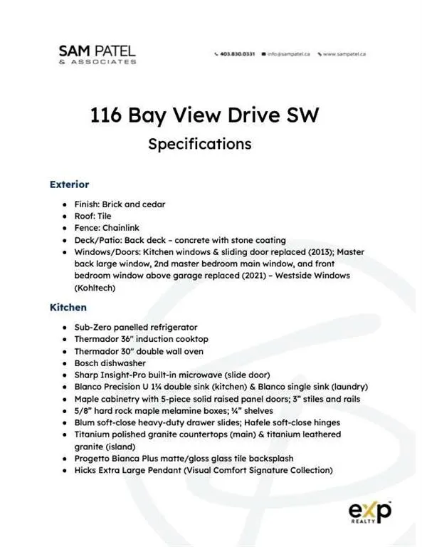 116 Bay View Drive SW
