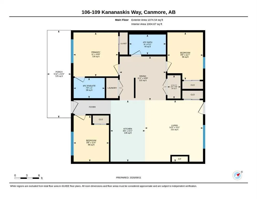 109 Kananaskis Way #106