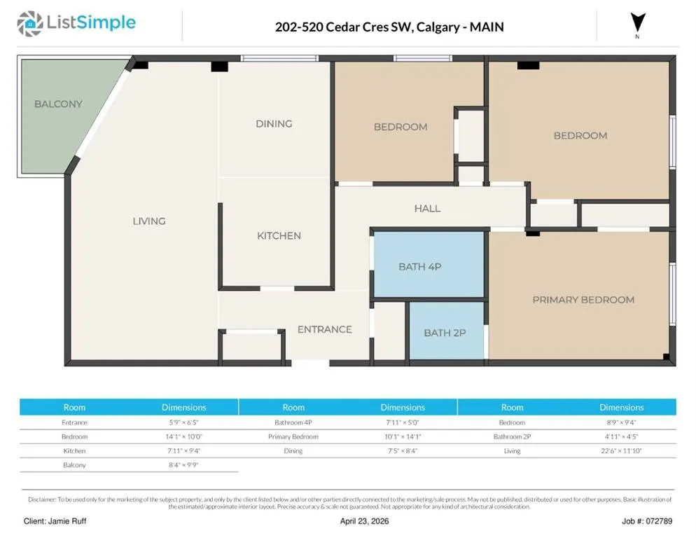 520 Cedar Crescent SW #202