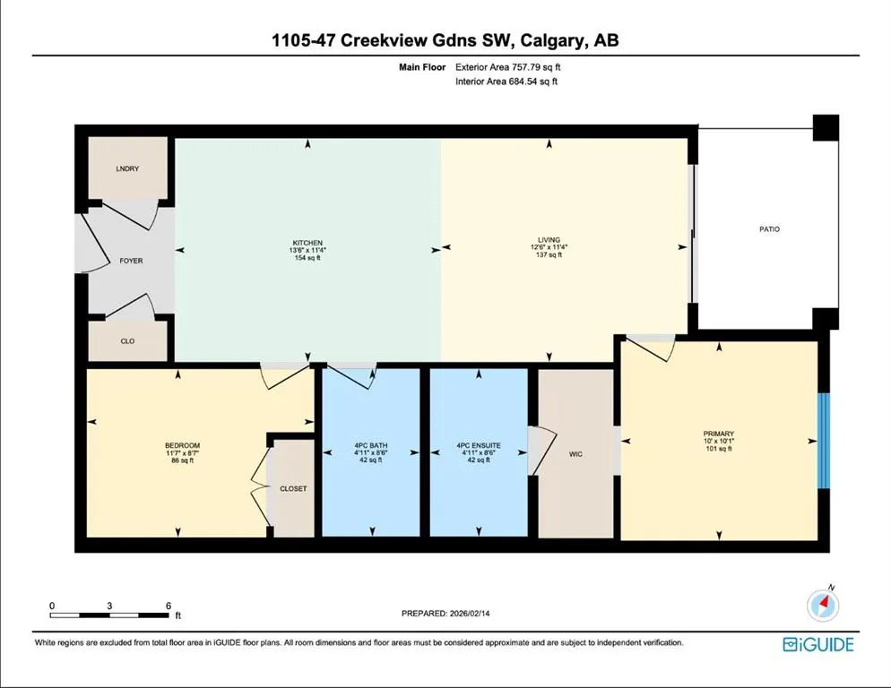 47 Creekview Gardens SW #1105