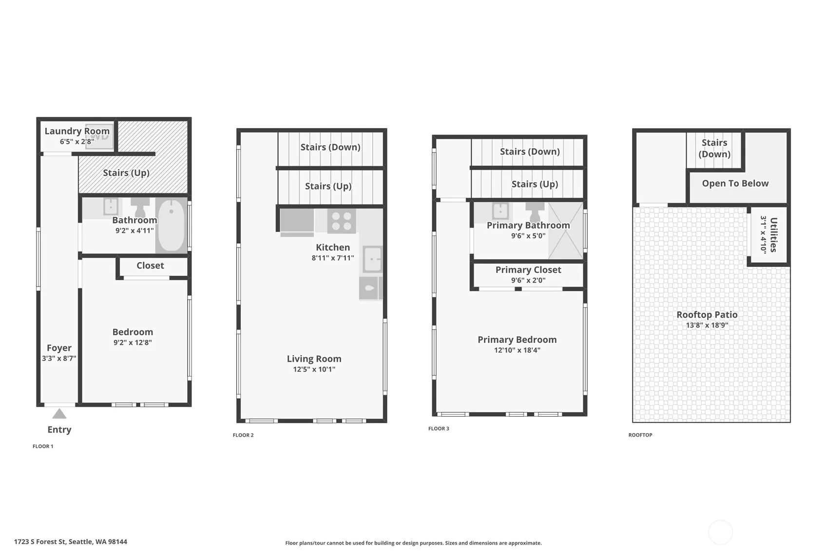 1723 S Forest Street , Seattle, WA 98144-5801