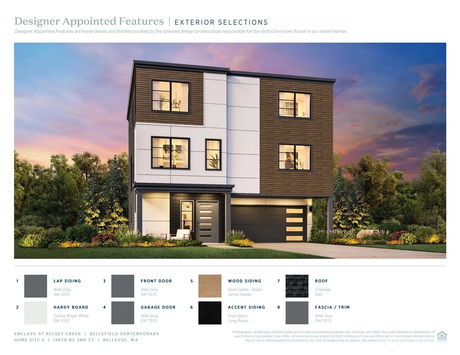 14870 NE 2nd Court #Lot 5, Bellevue, WA 98007
