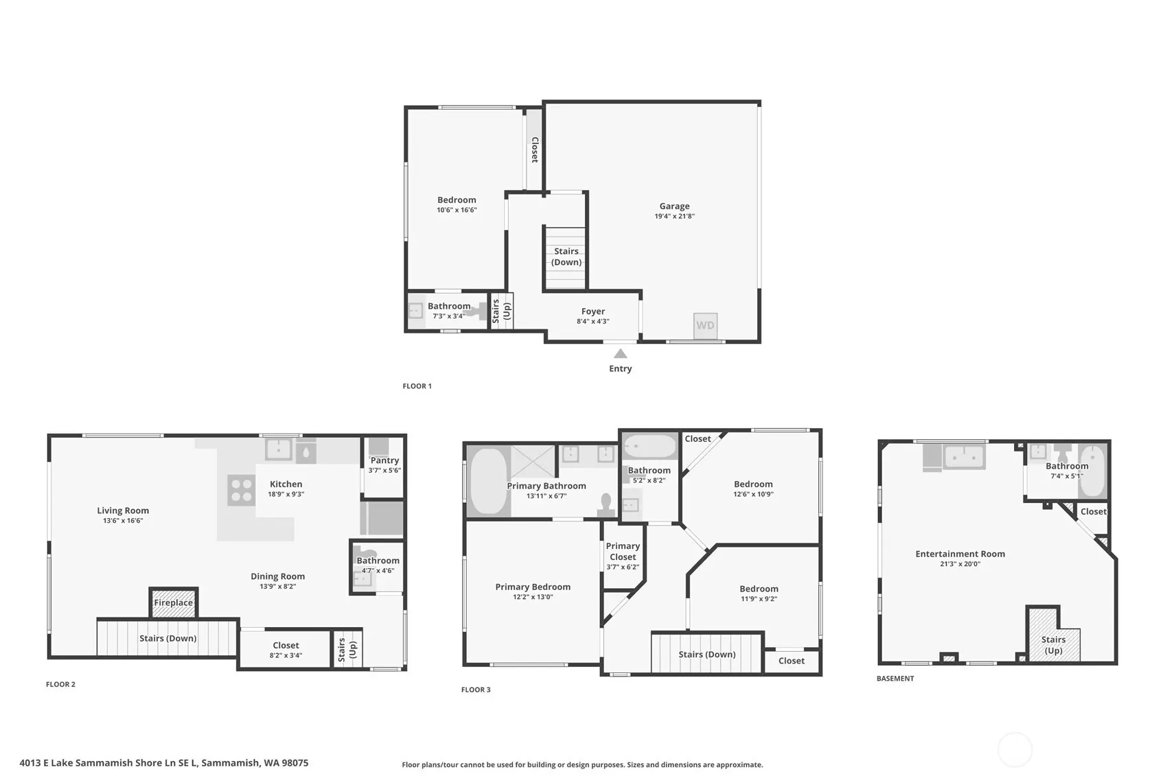 4013 E Lake Sammamish Shore Lane , Sammamish, WA 98075