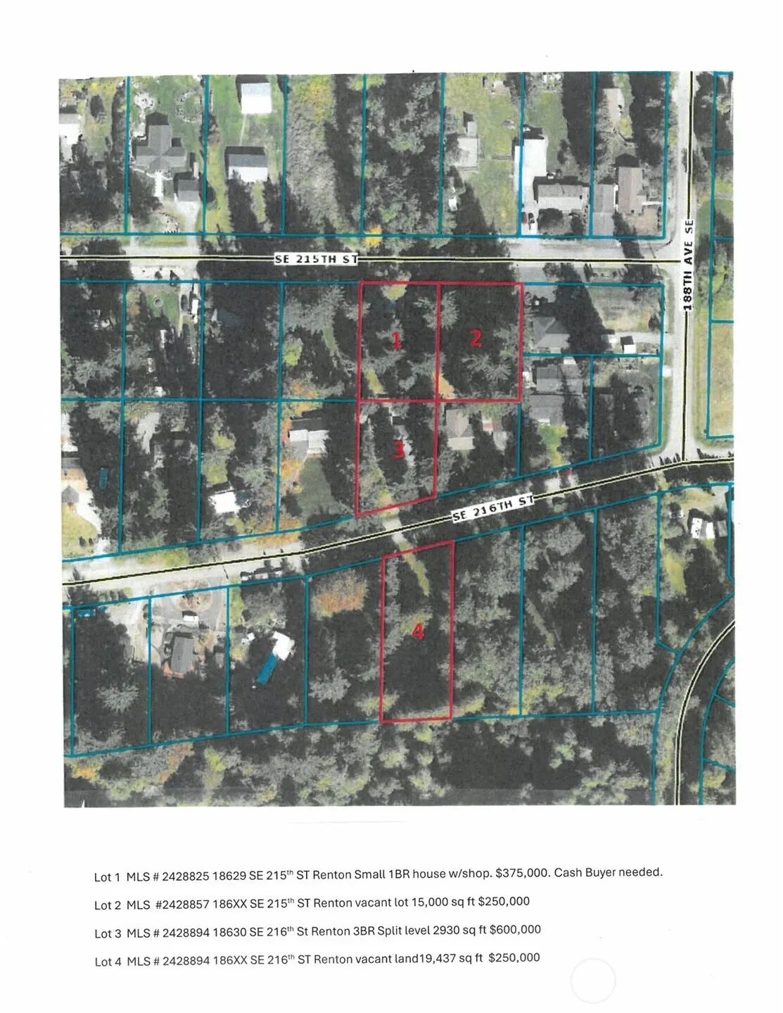 186 XX SE 215th Street , Renton, WA 98058