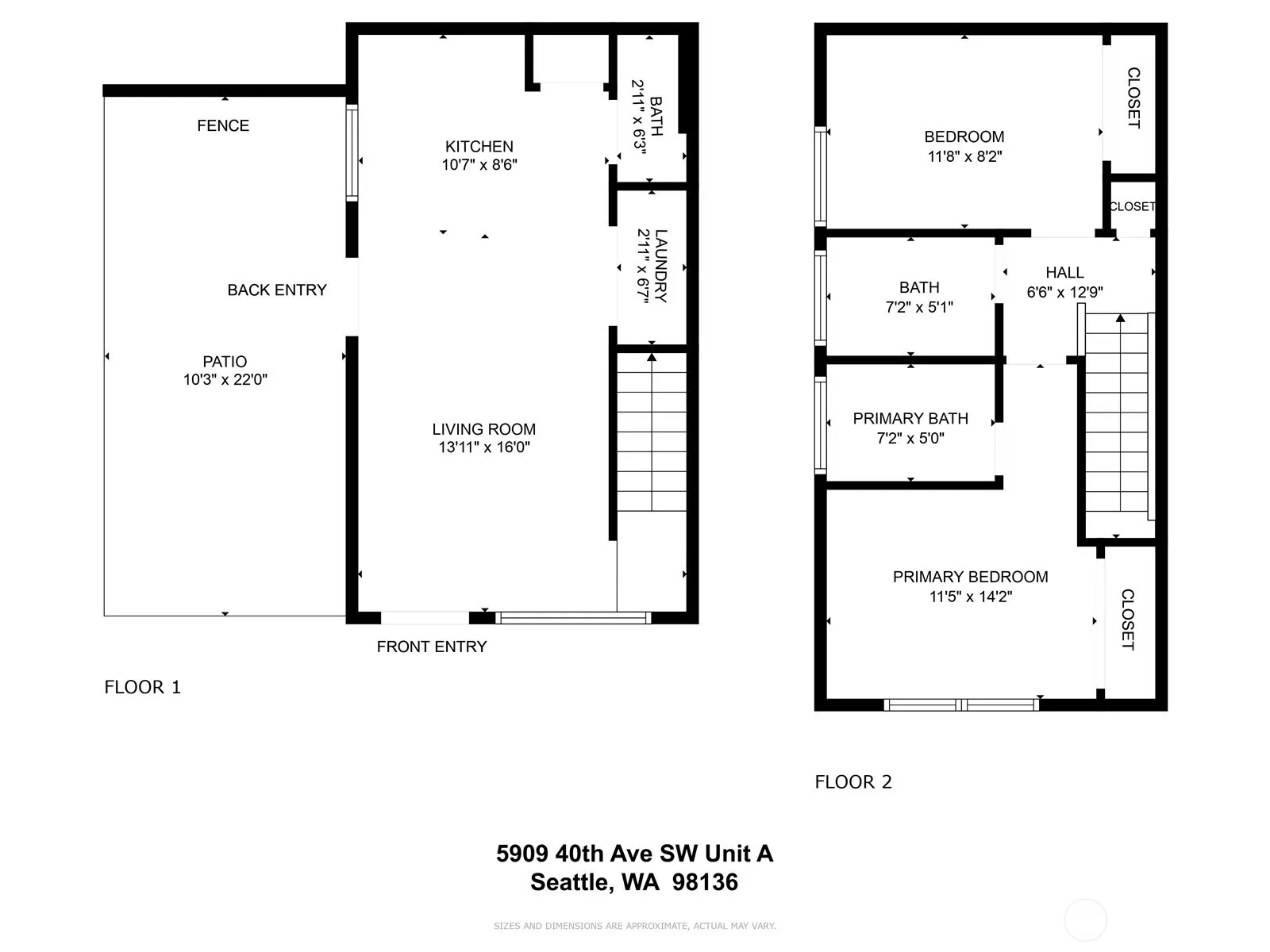 5909 40th Avenue SW #A, Seattle, WA 98136