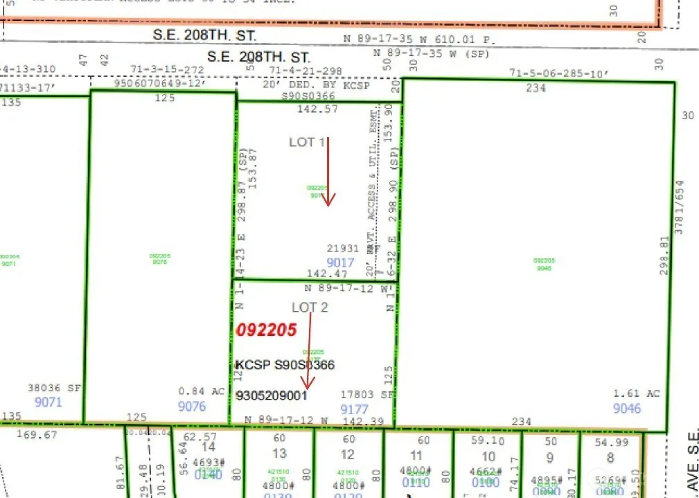 13041 & 13045 SE 208th Street , Kent, WA 98031