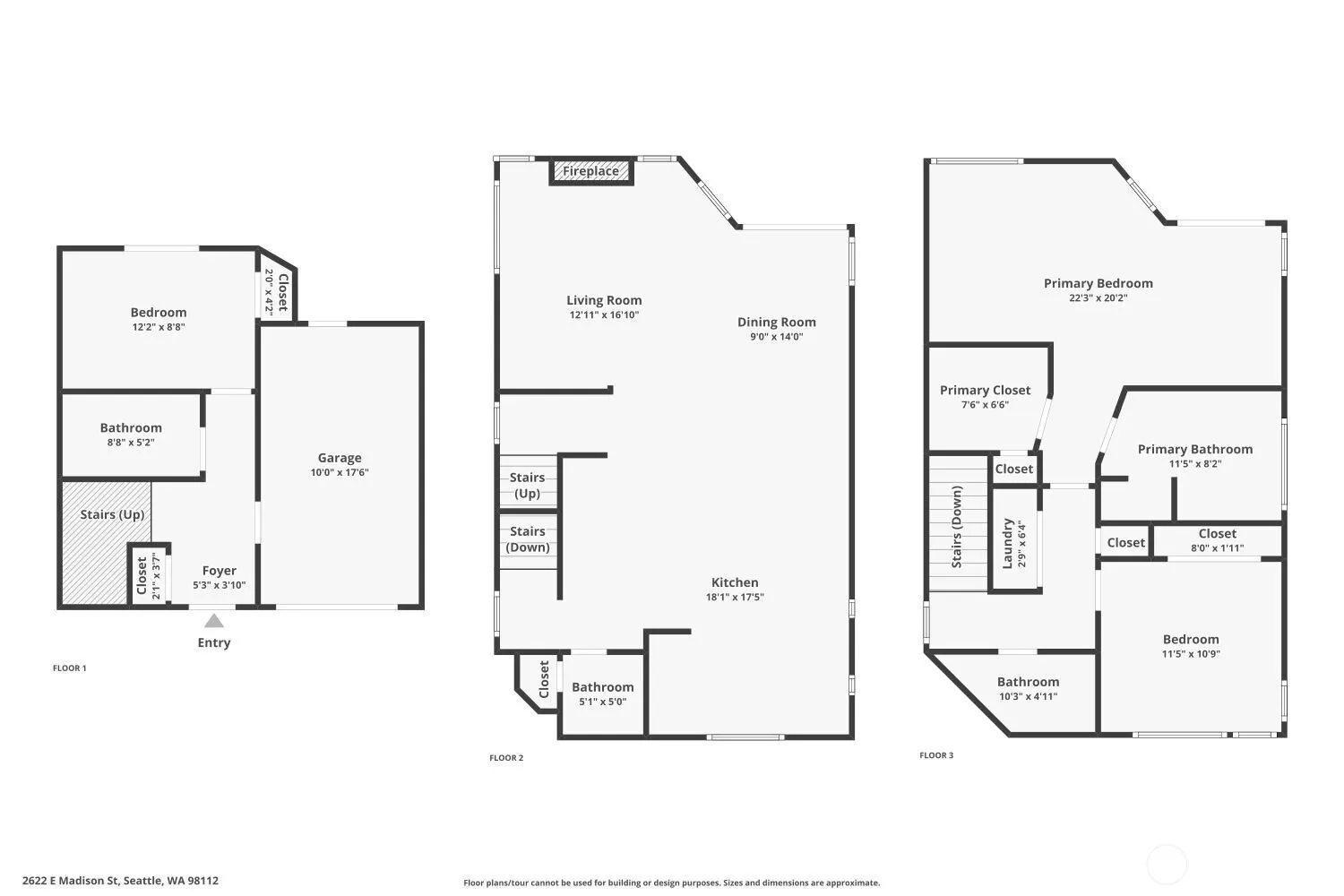 2622 E Madison Street , Seattle, WA 98112-2094