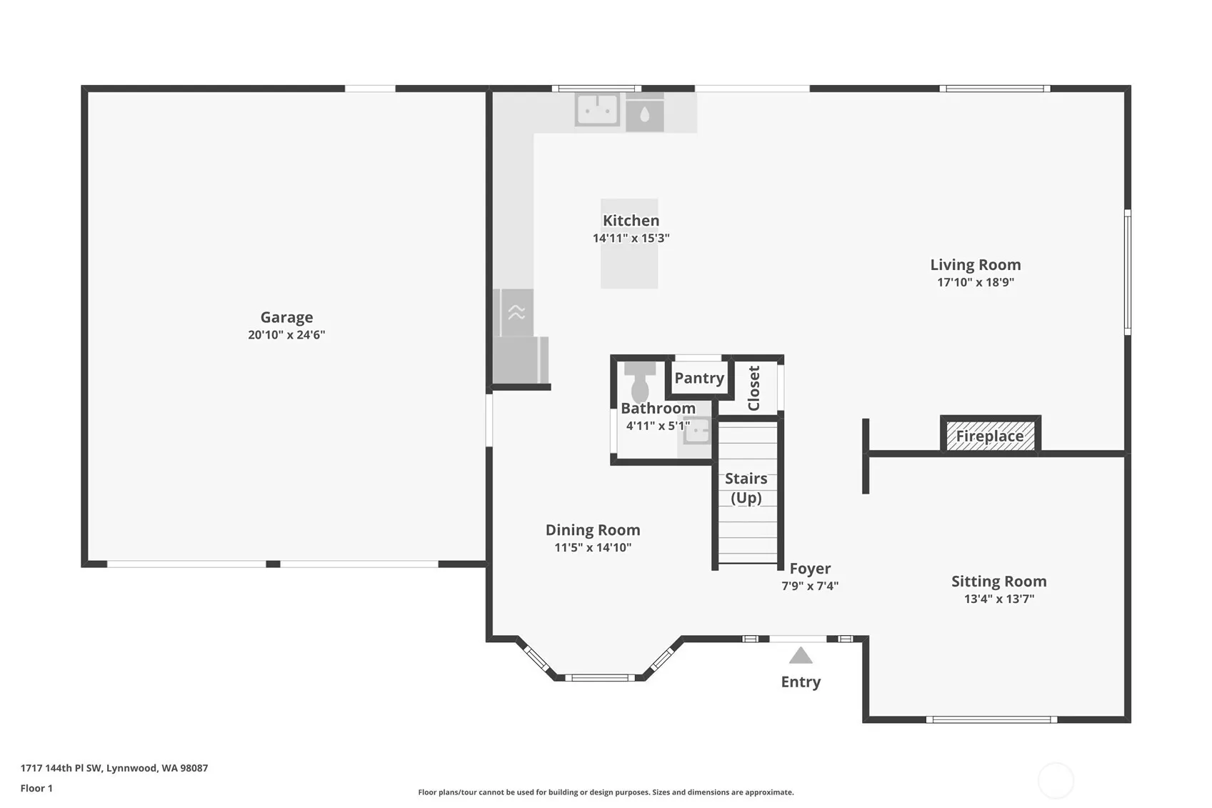 1717 144th Pl SW , Lynnwood, WA 98087