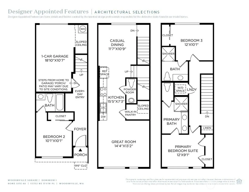 13352 (Site48) NE 175th Place , Woodinville, WA 98072