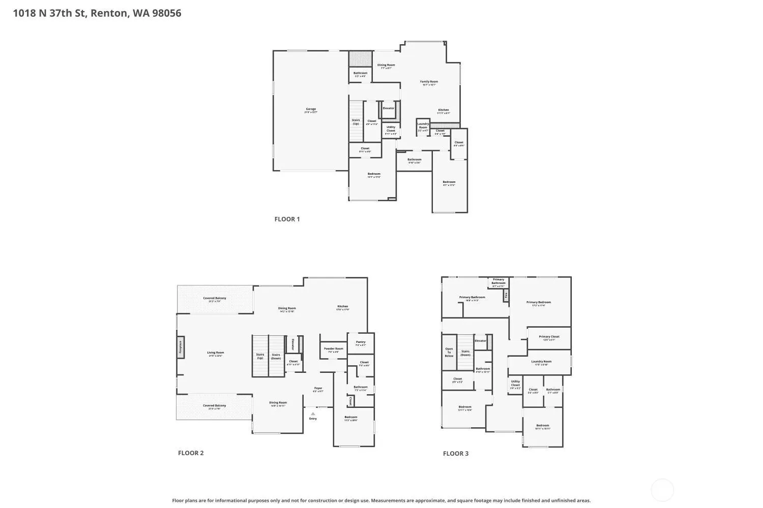1018 N 37th Street , Renton, WA 98056