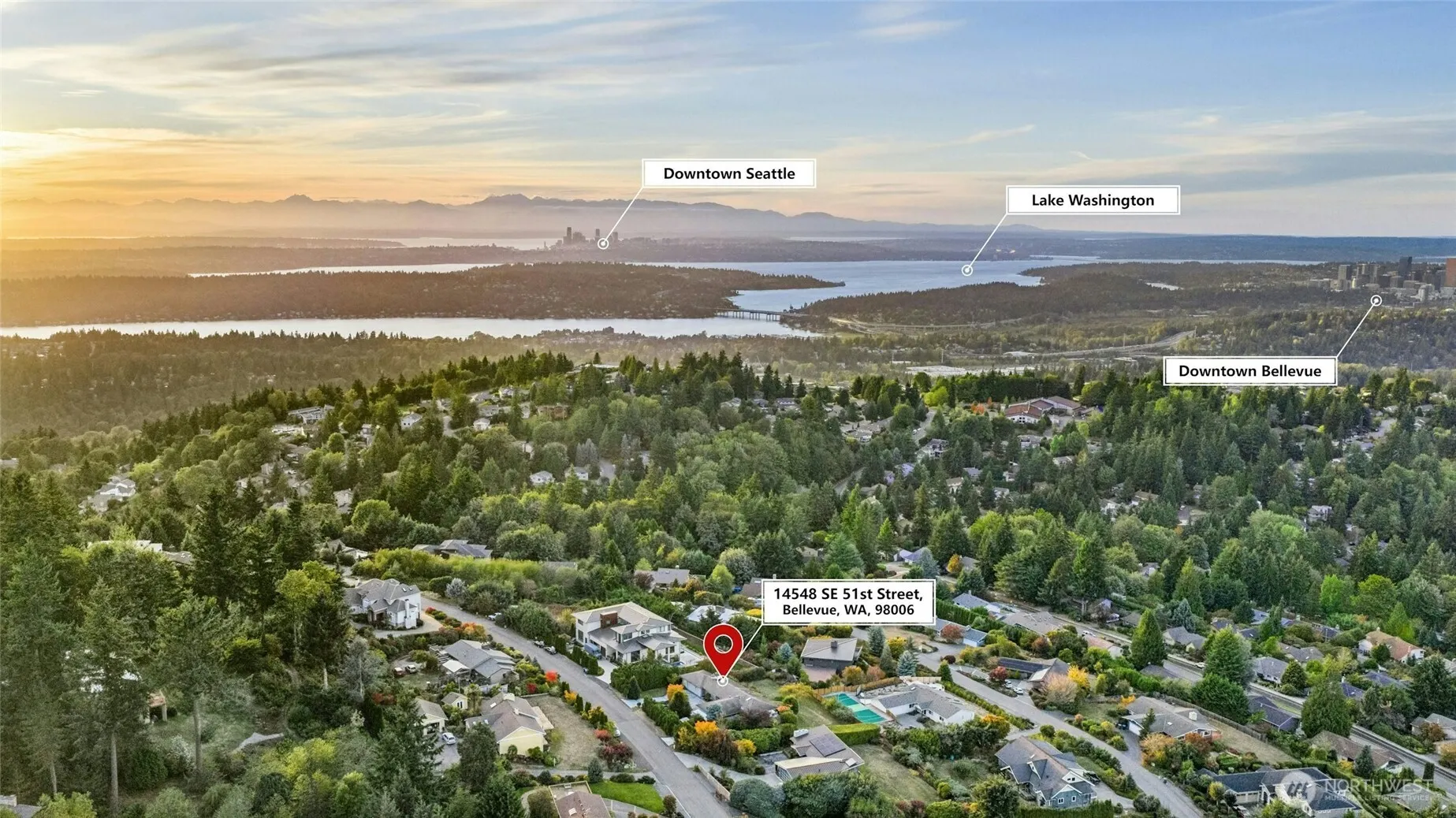 14548 SE 51st Street , Bellevue, WA 98006