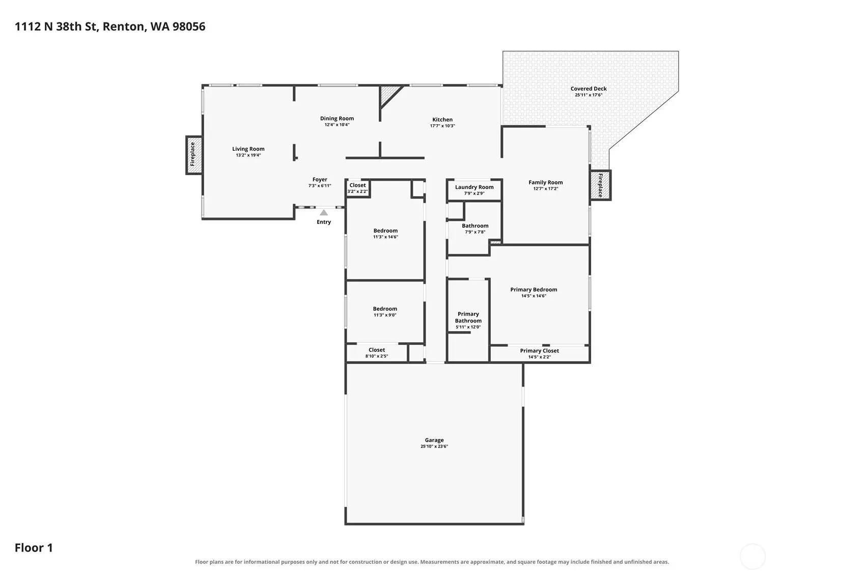 1112 N 38th Street , Renton, WA 98056