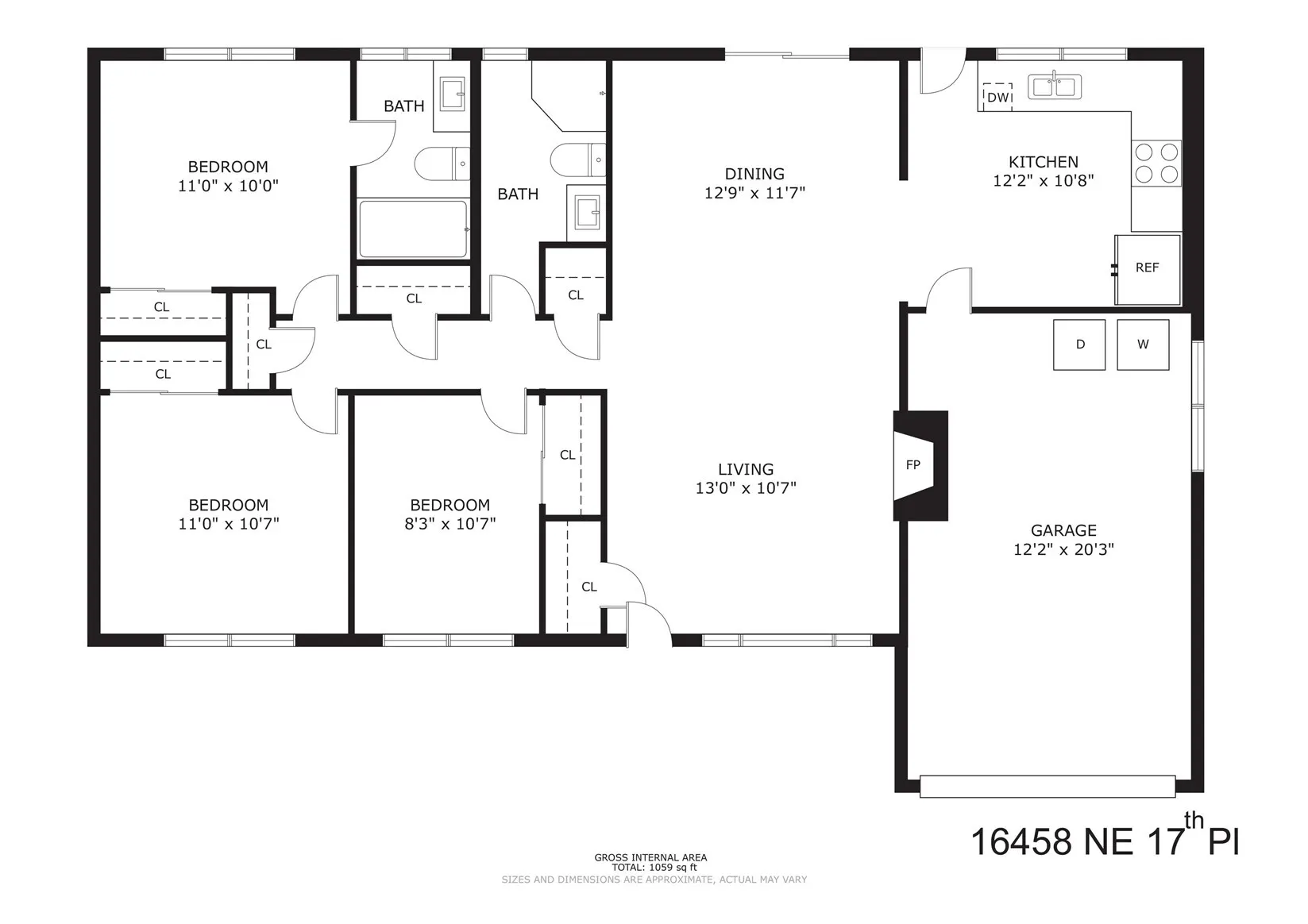 16458 NE 17th Place , Bellevue, WA 98008