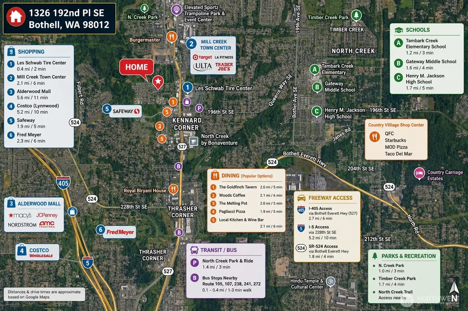 1326 192nd Place SE , Bothell, WA 98012