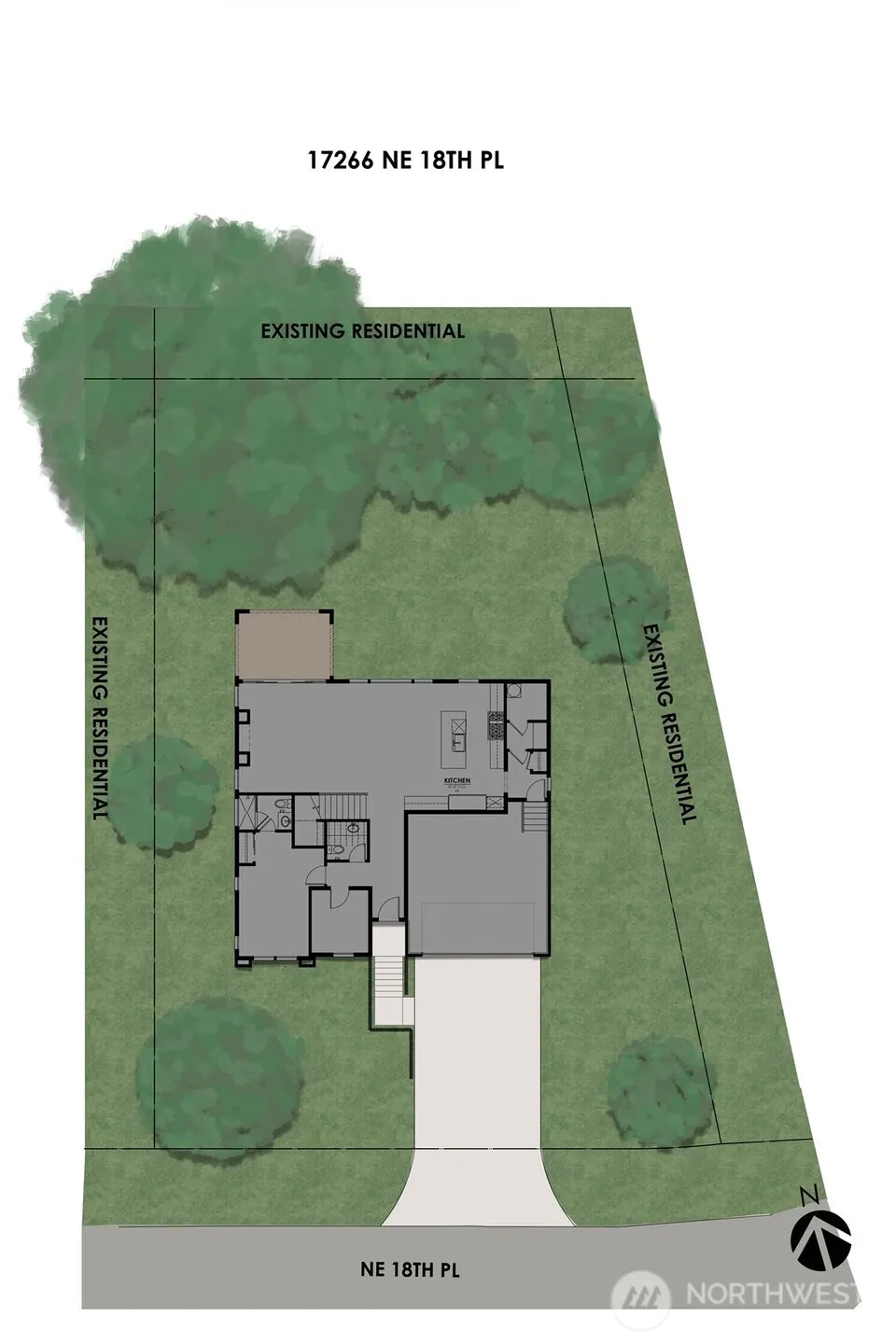 17266 NE 18th Place , Bellevue, WA 98008