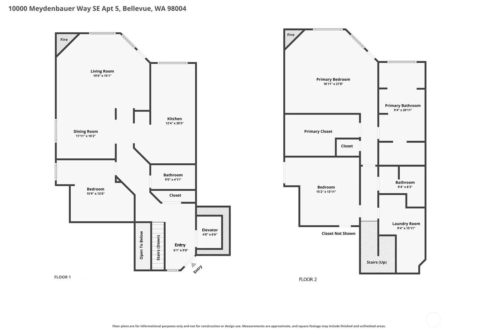 10000 Meydenbauer Way SE #5, Bellevue, WA 98004-6045