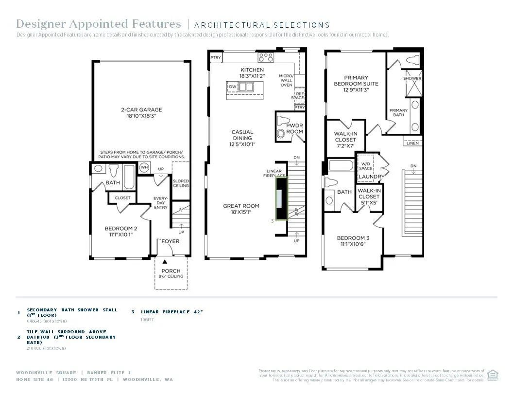 13330 (Site46) NE 175th Place , Woodinville, WA 98072