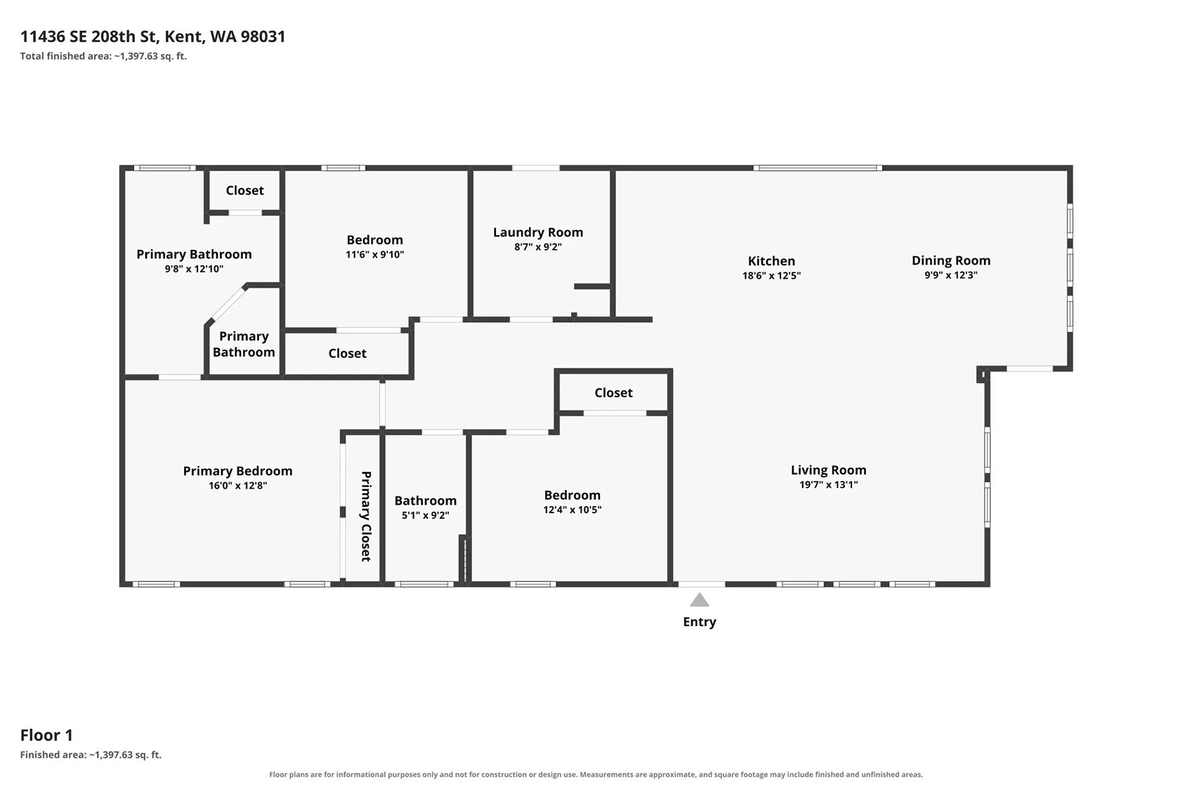 11436 SE 208th Street #121, Kent, WA 98031