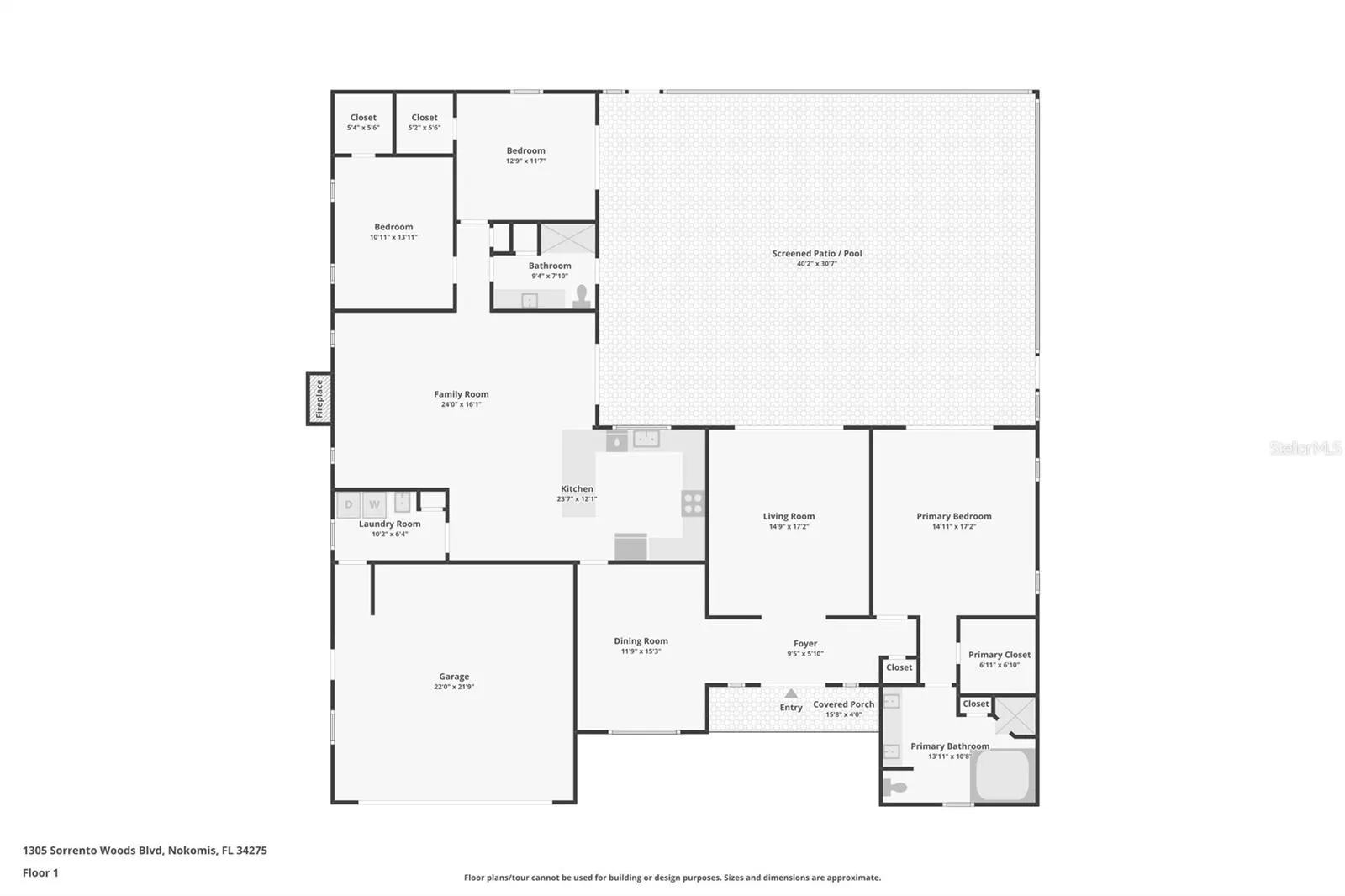 1305 SORRENTO WOODS BLVD