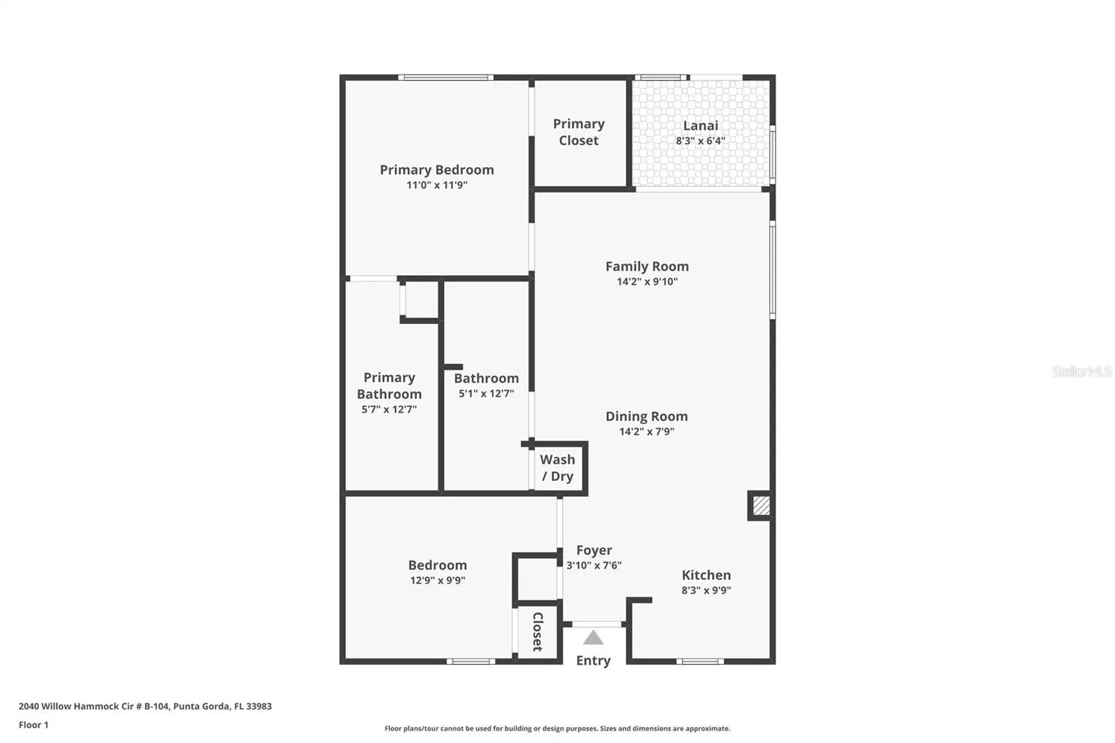 2040 WILLOW HAMMOCK CIR #104, #104