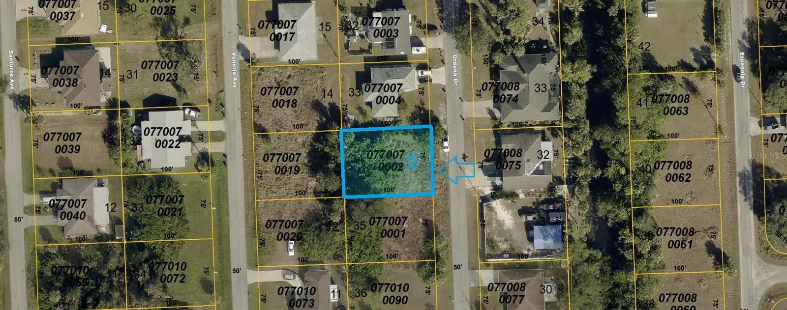 Lot 34, ORDUNA DR
