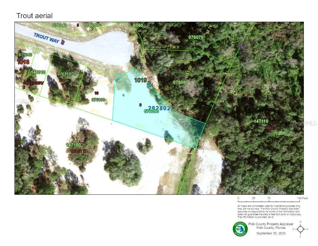 TROUT LOT 9 WAY