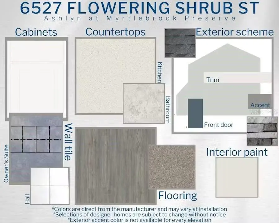 6527 FLOWERING SHRUB ST