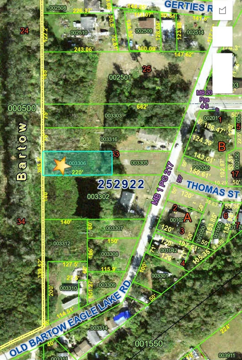0 OLD BARTOW EAGLE LAKE RD