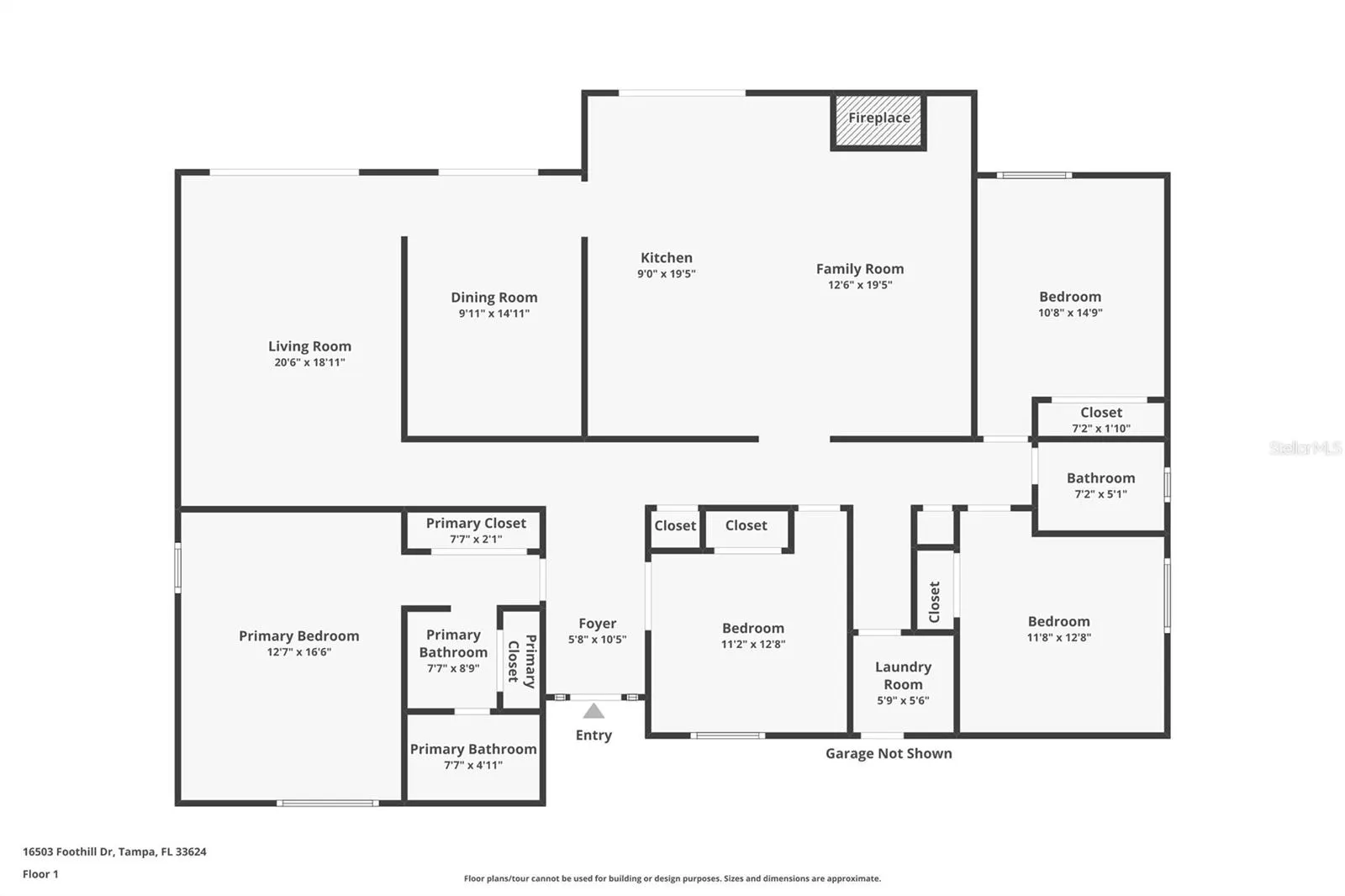 16503 FOOTHILL DR
