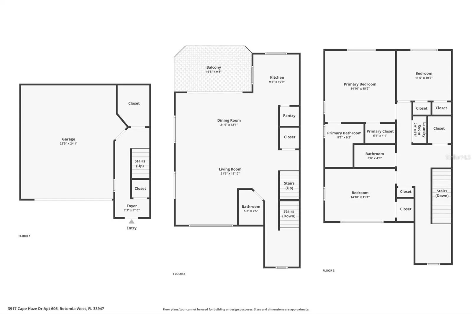 3917 CAPE HAZE DR #606, #606