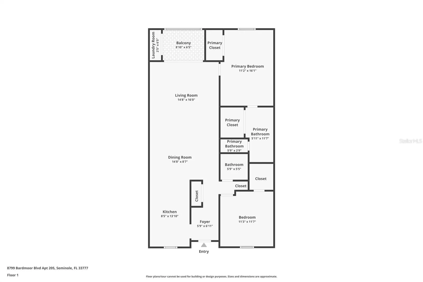 8799 BARDMOOR BLVD #205, #205
