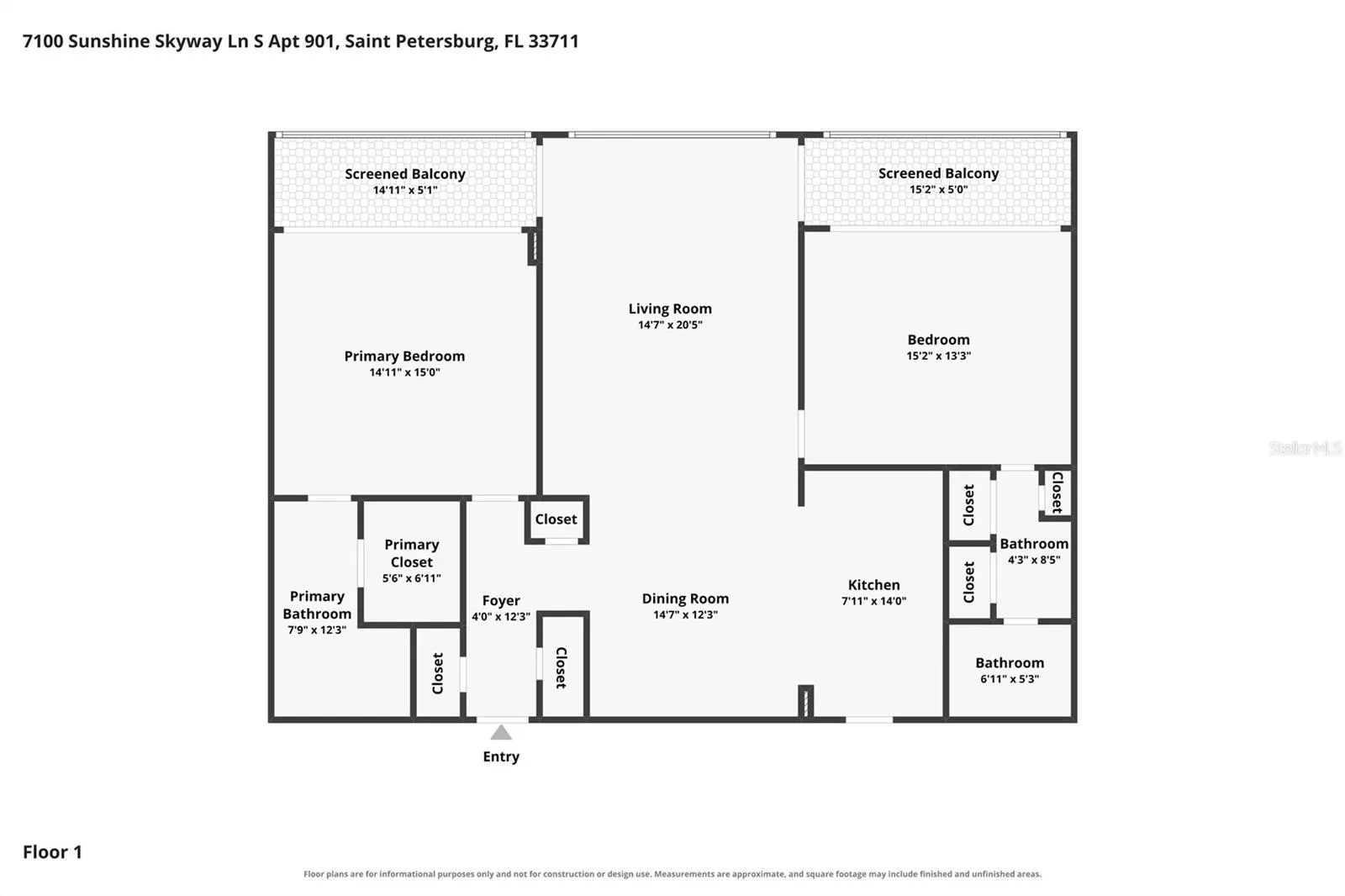 7100 SUNSHINE SKYWAY LN S #901 #901