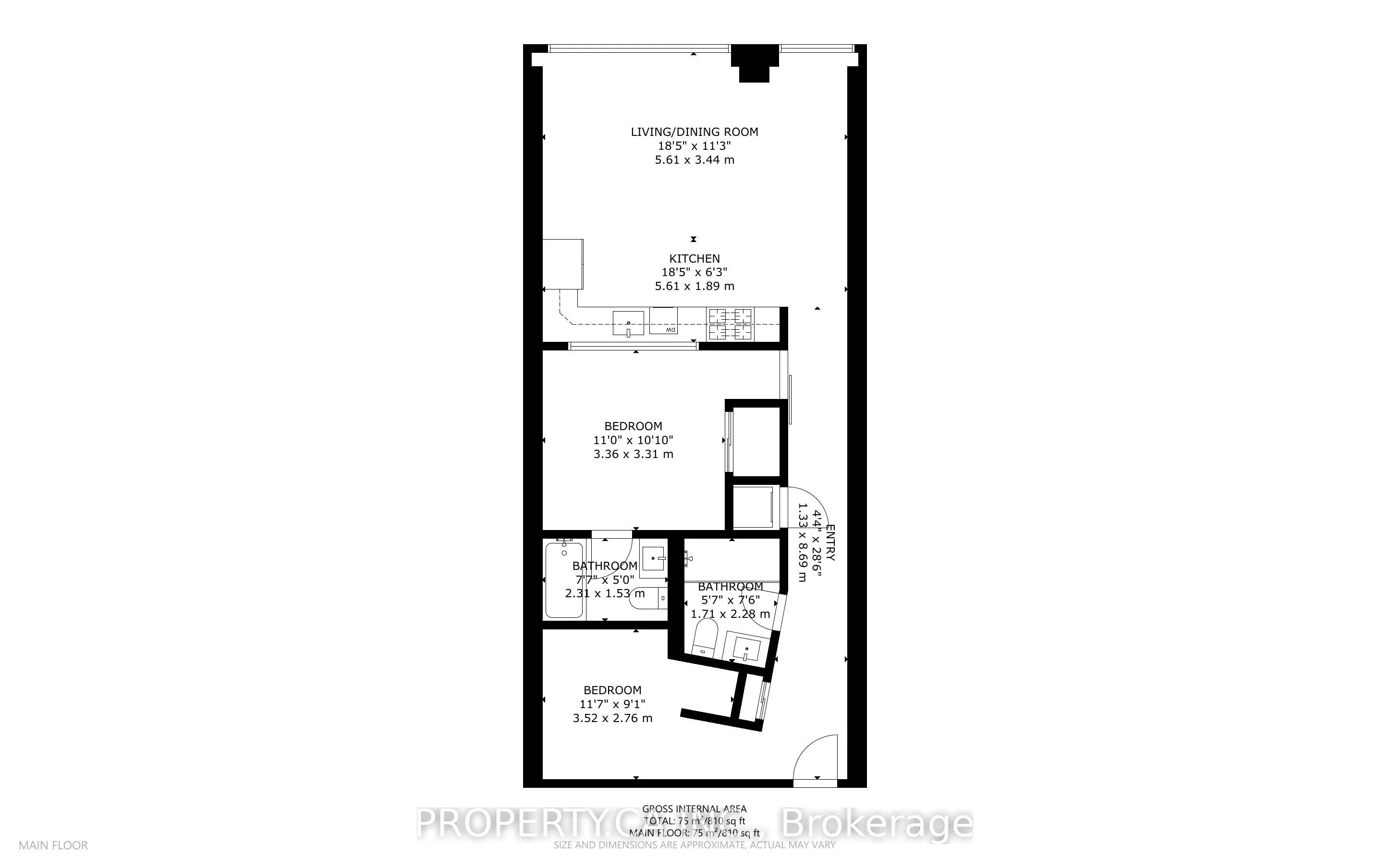 700 King Street W, #806
