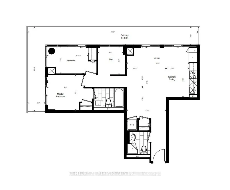 70 Princess Street, #PH3009