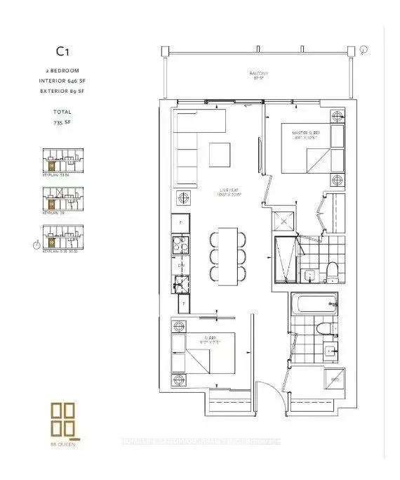 88 Queen Street E, #1009
