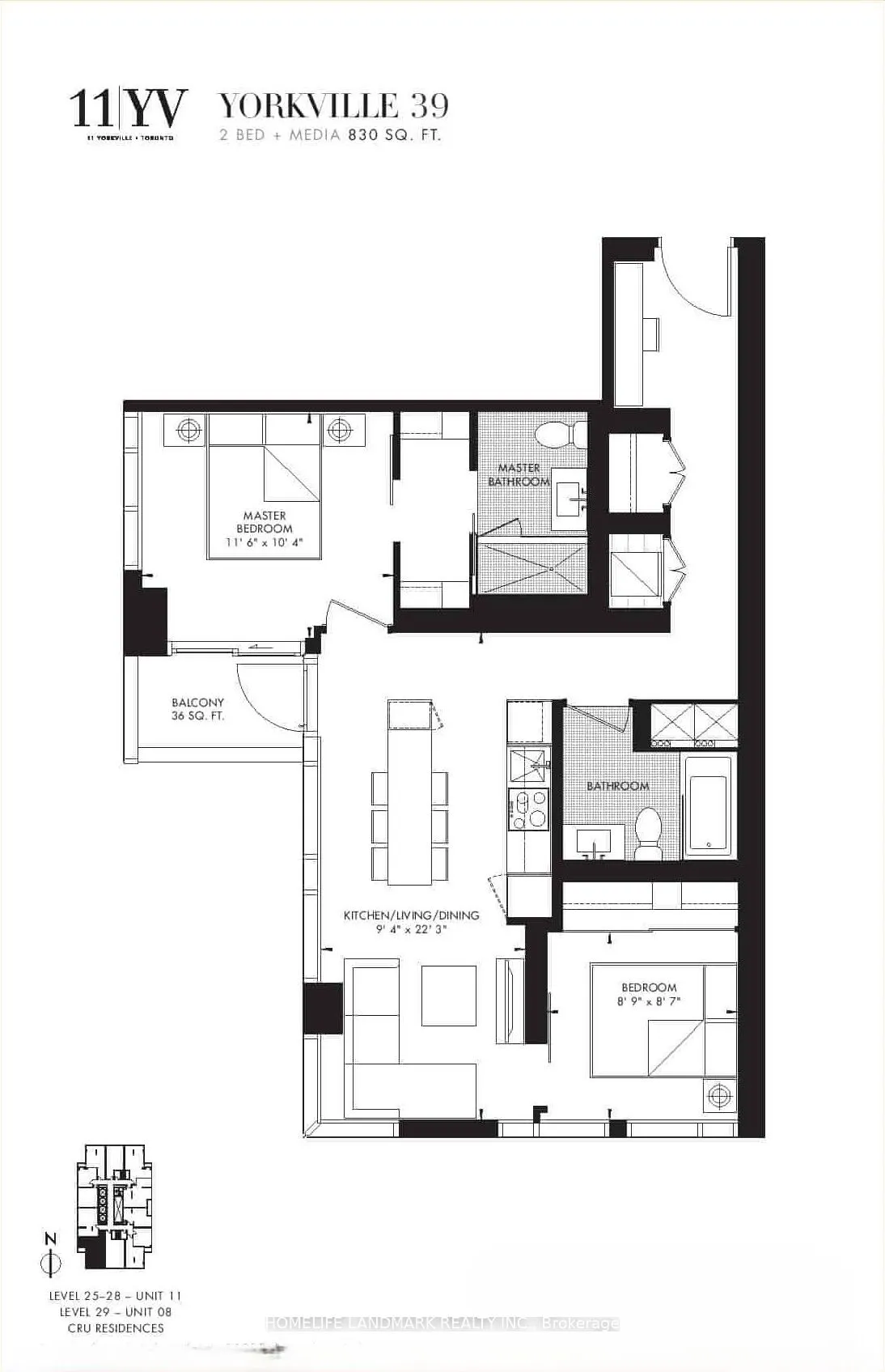 11 YORKVILLE Avenue, #2711