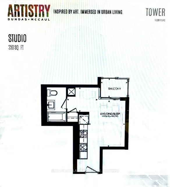 280 Dundas Street W, #2601