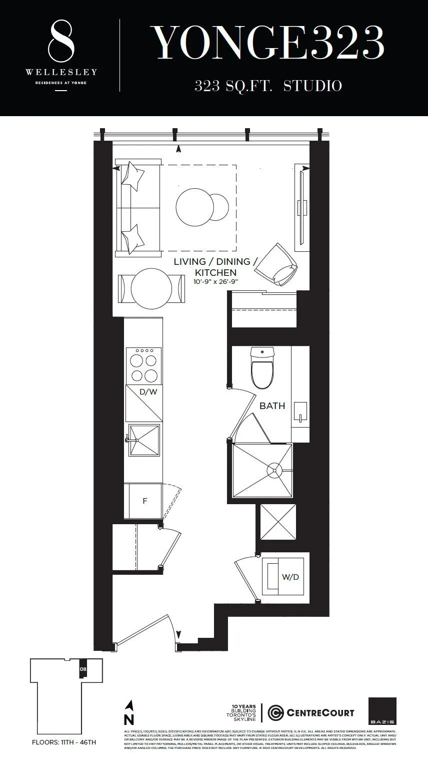 8 Wellesley Street W, #3008