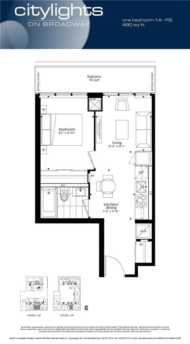 195 Redpath Avenue, #205
