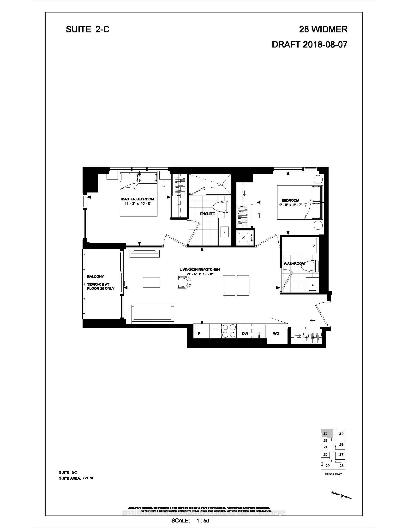 28 Widmer Street, #4023