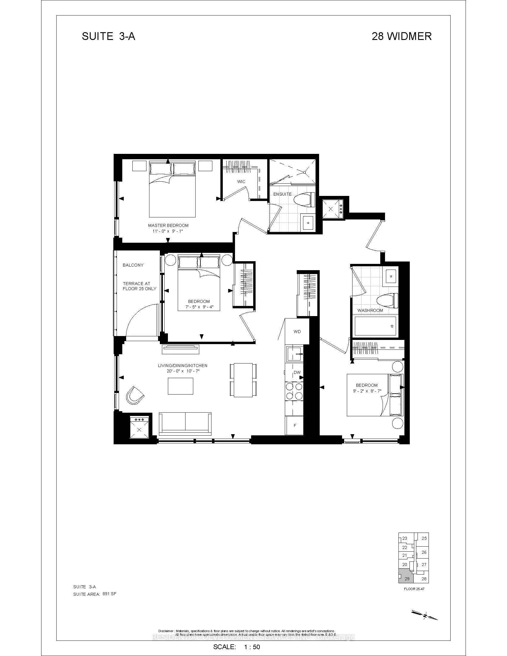 28 Widmer Street, #2729