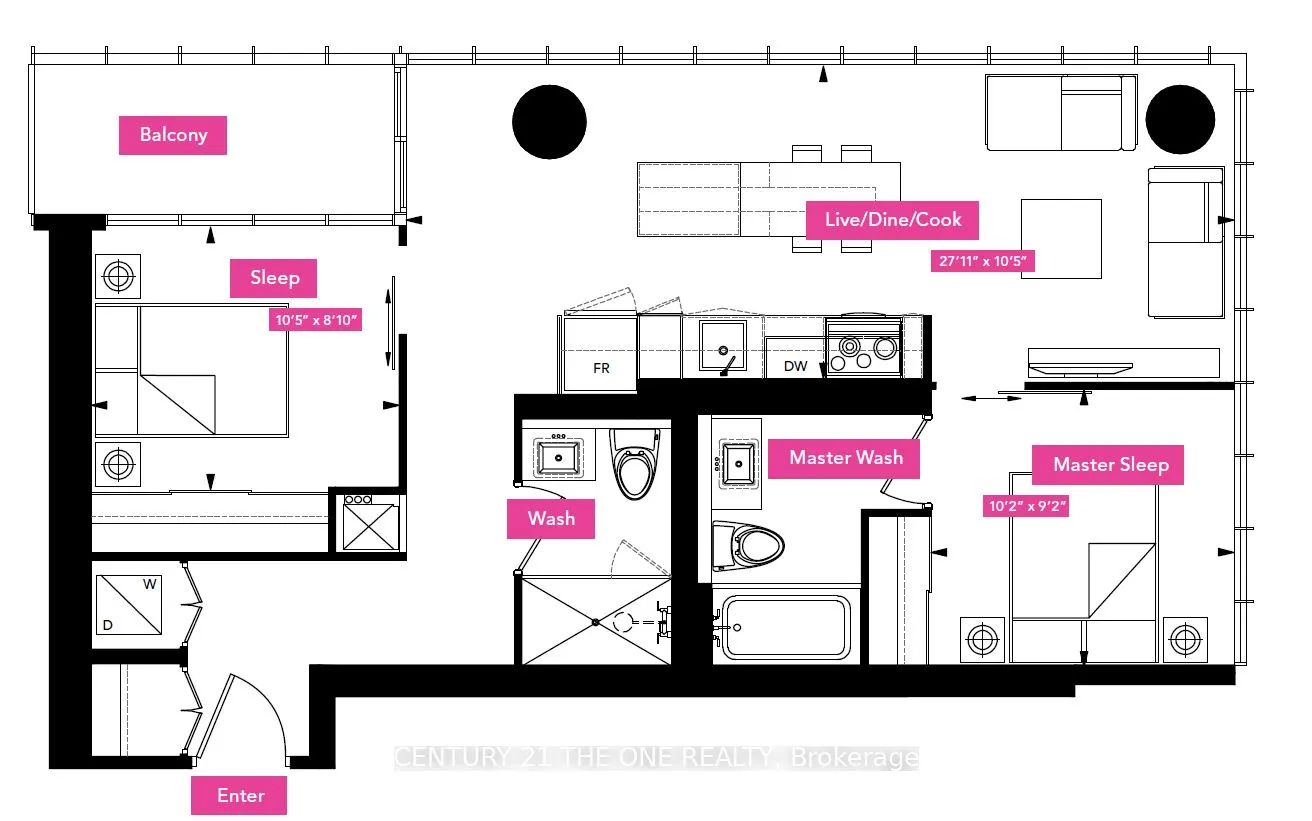 101 Charles Street E, #4806