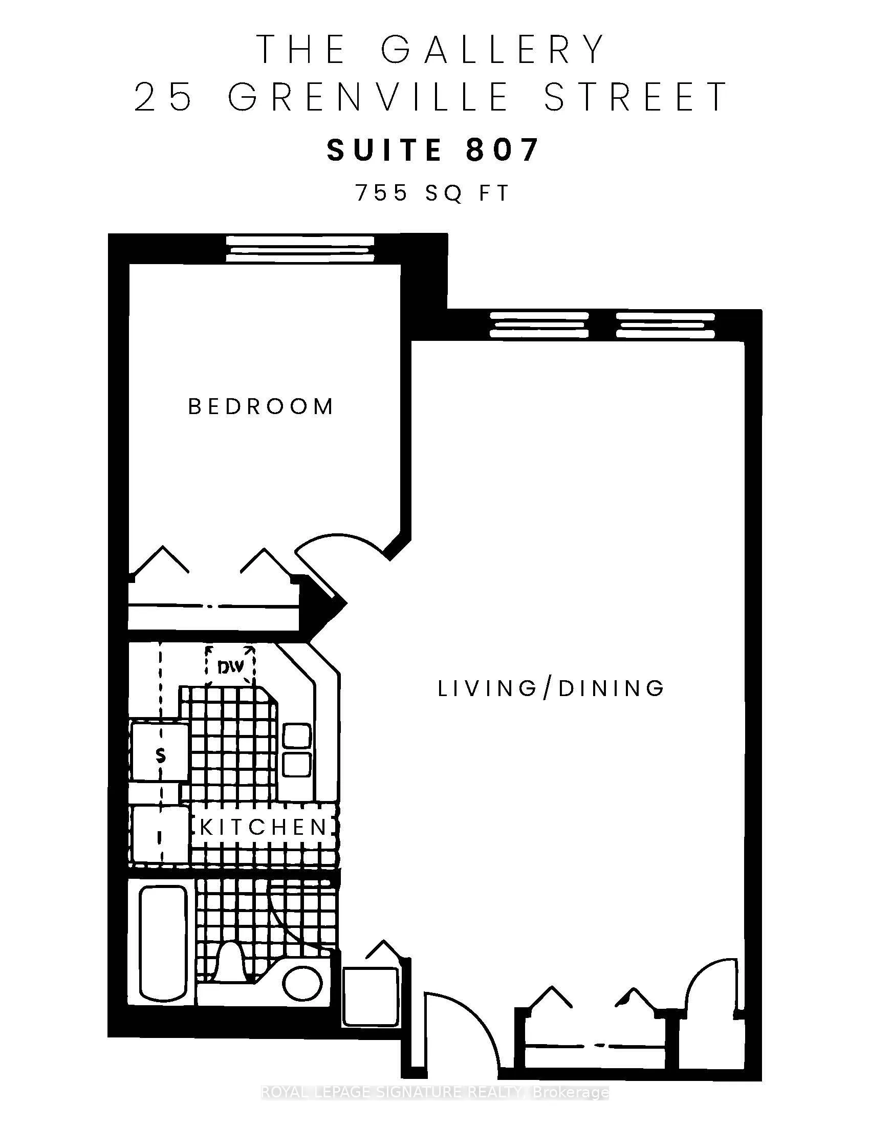 25 Grenville Street, #807
